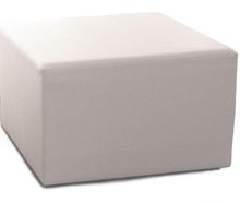 Loungeinsel / Sitzwürfel / Sitzcube Kunstleder QUBE ISLAND weiß