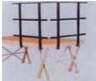 Bühnengeländer 1 Meter