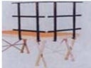 Bühnengeländer 1 Meter