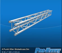 4 Punkt 30er Globaltruss 3m