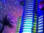 Weltraum Stadt - Weltall - All - Galaxie - Wolkenkratzer - Dekoration - Event - Galerie - Bild 2
