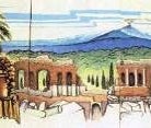 Italien Ätna Kulisse, Vulkan, Pompeii