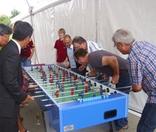 Tischkicker-XXL / Riesenkicker / Fußball Kicker