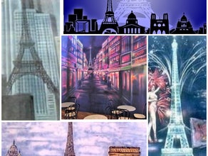 Eiffelturm Kulisse - verschiedene Motive, Paris, Frankreich, Stadt der Liebe
