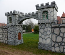 Burganlage - Ritterburg - Mittelalter Burg