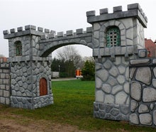 Burganlage - Ritterburg - Mittelalter Burg