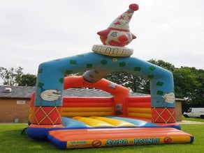 Hüpfburg Clown XL (nur für Erwachsene)