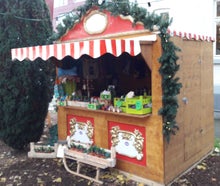 Weihnachtsmarkthütten