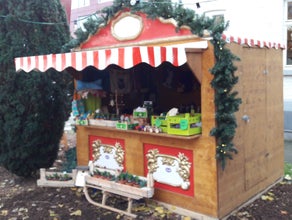 Weihnachtsmarkthütten