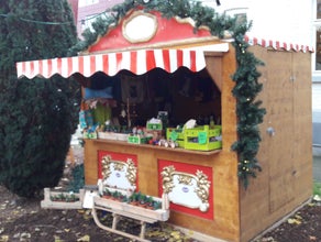 Weihnachtsmarkthütten