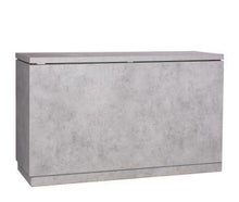 Lacktheke Beton mit Blatt