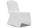 Stuhl inklusive Stretch-Stuhlhusse / Husse weiss / Stühle / Stuhlhusse / Komplettset