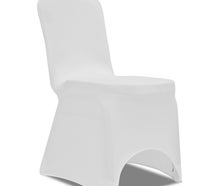 Stuhl inklusive Stretch-Stuhlhusse / Husse weiss / Stühle / Stuhlhusse / Komplettset