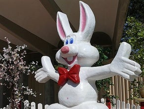 Osterhase - weiß, Ostern, Osterdekoration,