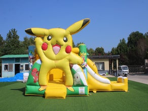 PIKACHU HÜPFBURG MIETEN I 24/7 SUPPORT / BOUNCY CASTLE PIKACHU