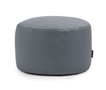Loungemöbel, Sitzsack - Pouf mini für innen/außen - grau, Kunstleder