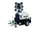 Mobiler Flutlichtmast - Lichtmast - Lichtgiraffe - Notbeleuchtung 6x320 Watt LED Beleuchtungsfläche 5000 qm², Lichtpunkthöhe 9 Meter, mit eigenen Generator auf Anhänger mit Straßenzulassung - Galerie - Bild 3