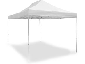 Partyzelt / Pavillion / Zelt / Klappzelt 3 x 3m TIM weiß