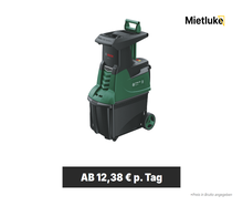 Leisehäcksler (Elektro) mieten - ab 12,38 € pro Tag