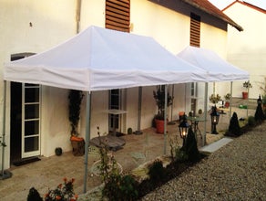 Faltzelt, Partyzelt 3 x 12 m inkl. Seitenteile