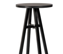 Graphit-Avole Stehtisch rund D75x1,10m