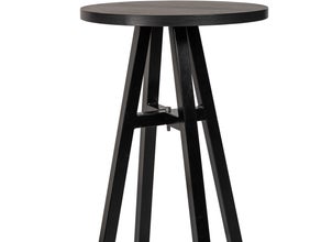 Graphit-Avole Stehtisch rund D75x1,10m