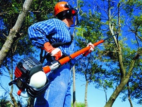 Astsäge 30 cm Schwertlänge, bis 5 m Arbeitshöhe, Benzingemisch