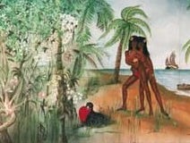 Strand - Kullisse, Brasilien, Karibik, Frauen, Palmen, Südamerika