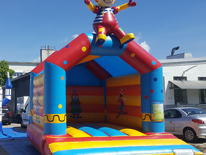 Hüpfburg Clown mieten - inkl. 19% MwSt.