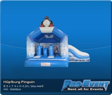 Hüpfburg Pinguin