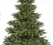 Künstlicher Weihnachtsbaum Nordmanntanne 140cm
