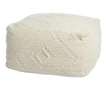 Pouf / Sitzkissen / Bodenkissen beige