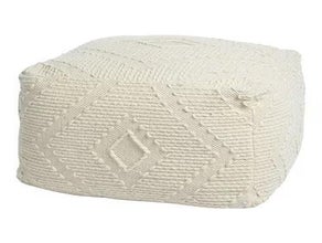 Pouf / Sitzkissen / Bodenkissen beige
