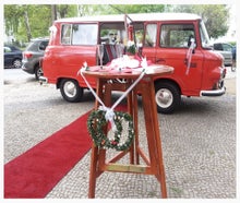 Hochzeitsfahrzeuge, DDR Kult Oldtimer - Barkas Bus für 7 Personen