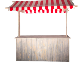 Buffet-Marktstand Buffetttisch Marktstand Theke