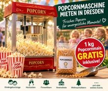 ab 39 € Popcornmaschine mieten in Dresden – Vermietung & Verleih