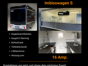 Imbisswagen S mieten – Einsteigermodell für Märkte & Privatfeiern