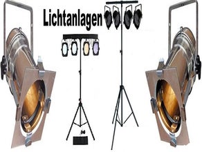 Komplette Lichtanlage