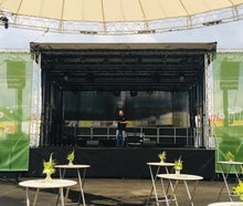 Bühne Stagemobil XL - 48qm (8x6m) B2B Konditionen Anfragen - mobile Bühne