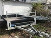 M ohne Plane, PKW-Anhänger ohne Plane, 1300 kg Zul. Ges. Gewicht.