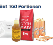 Popcornzubehör Paket 100