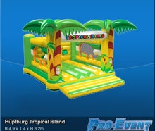 Hüpfburg Tropical Island