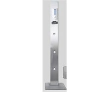 Desinfektionsspender / Mobile Händedesinfektion mit Sensor, Edelstahl 850 ml