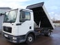 MAN Kipper LKW 7,5 t Mieten Pritsche Verleih Langzeit Vermietung Dreiseitenkipper - Galerie - Bild 2
