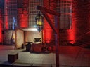 Laternenmast , Mittelalter Beleuchtung, Laterne,