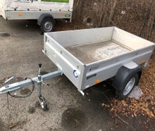 S ohne Plane, PKW-Anhänger ohne Plane, 750 kg Zul. Ges. Gewicht.