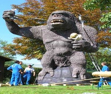 King K. Affen Figur XXXXL , Affe, Hollywood, Film,