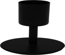 Kerzenständer, schwarz