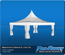 Mastertent Faltzelt 5 x 5m V4