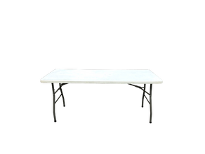 Banketttisch Buffettisch weiß, rechteckig, klappbar